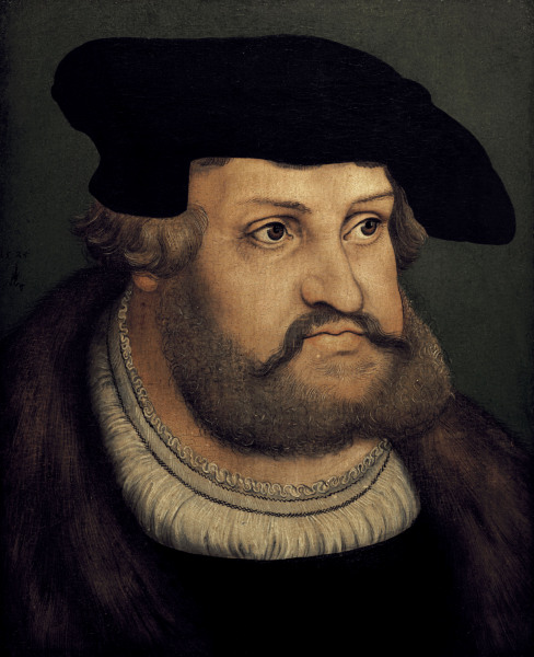 Frederick III , Portrait de Lucas Cranach el Viejo