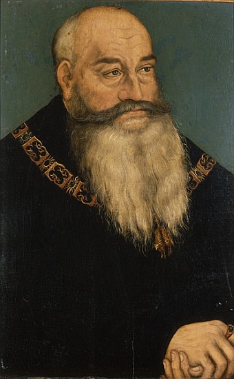 George the bearded de Lucas Cranach el Viejo
