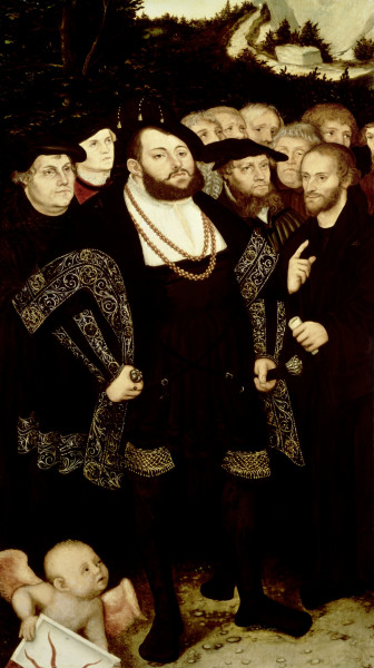 John Frederick of Saxony , Portrait de Lucas Cranach el Viejo