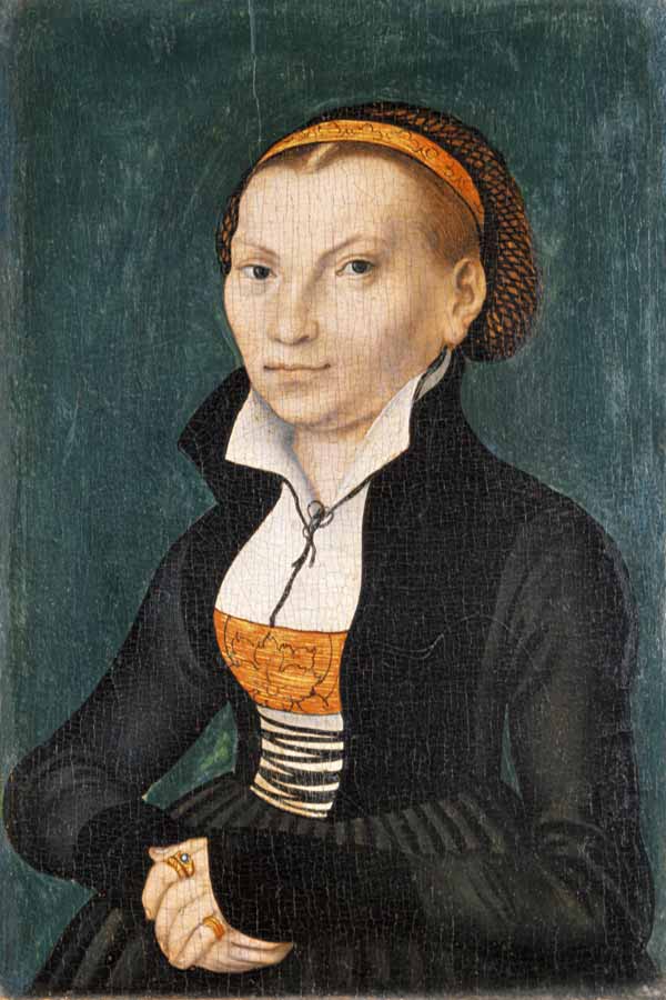 Katharina von Bora, future wife of Martin Luther de Lucas Cranach el Viejo