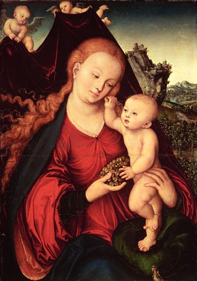Madonna and Child de Lucas Cranach el Viejo