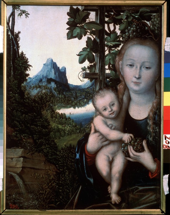 Virgin and Child de Lucas Cranach el Viejo