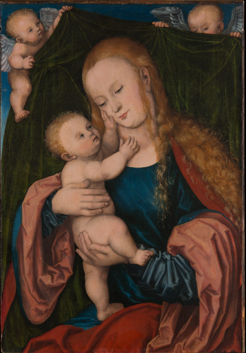 Virgin and Child de Lucas Cranach el Viejo