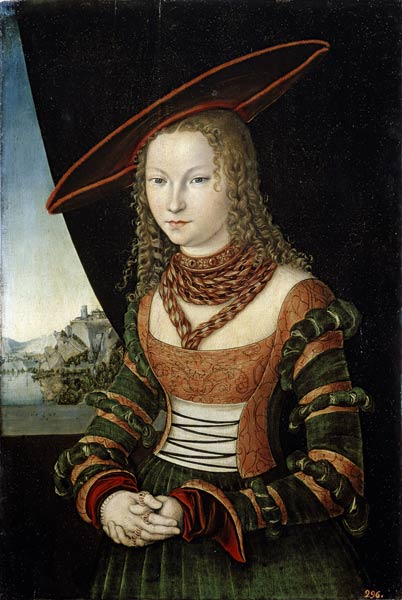 Portrait of a Lady de Lucas Cranach el Viejo