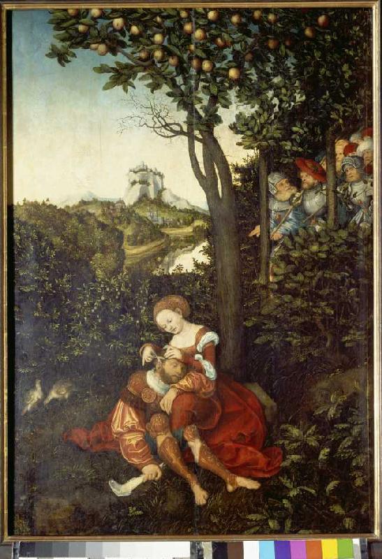 Samson and Dalila. de Lucas Cranach el Viejo