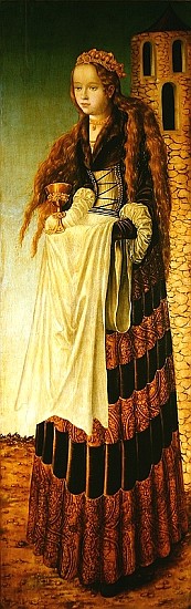 St. Barbara de Lucas Cranach el Viejo