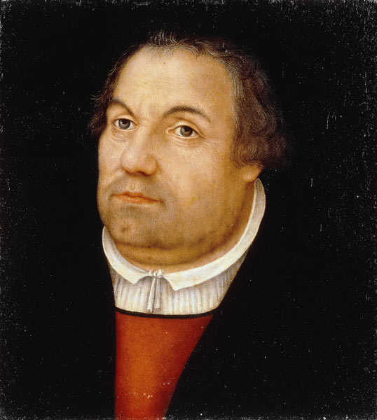 Martin Luther / Ptg.by Cranach th.Y. de Lucas Cranach el Jóven