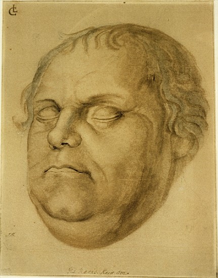 Posthumous Portrait, Martin Luther de Lucas Fortenagl