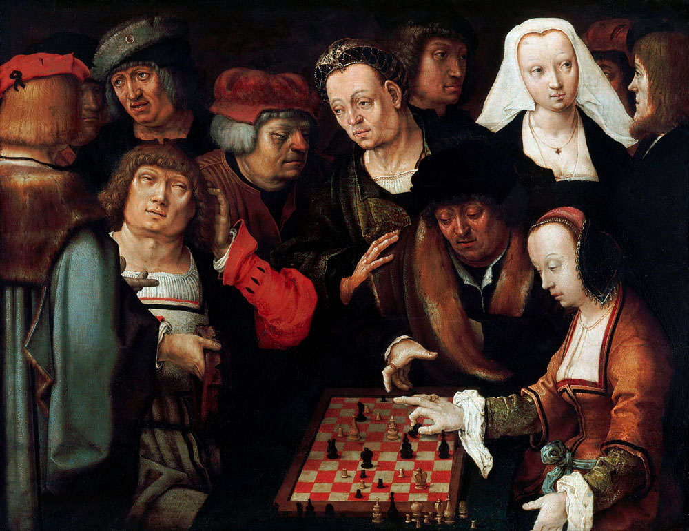 Chess Match de Lucas van Leyden