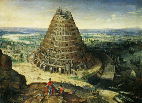 The Tower of Babel de Lucas van Valckenborch