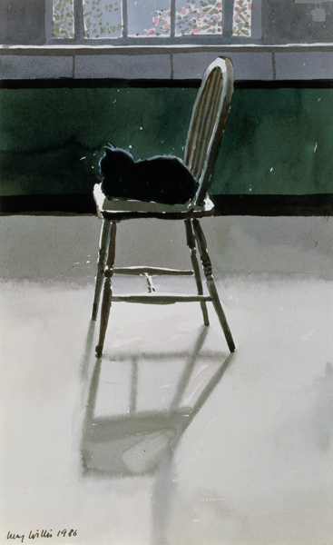 Cat on a Chair de Lucy Willis