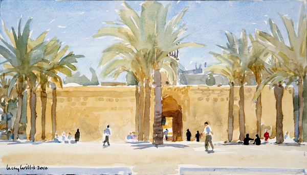 Gateway to the Mosque de Lucy Willis