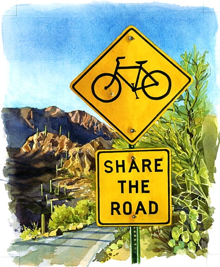 Share the Road, Gates Pass de Lucy  Masterman