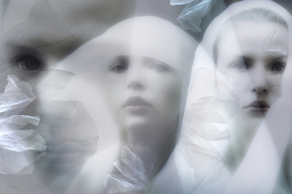 The white veil de Ludmila Shumilova