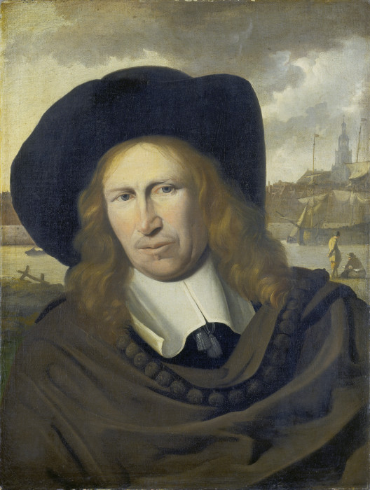 Portrait of a Man from the City of Emden de Ludolf Backhuysen