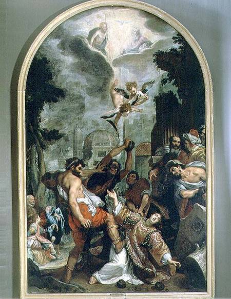 The Martyrdom of St. Stephen de Ludovico Cardi Cigoli