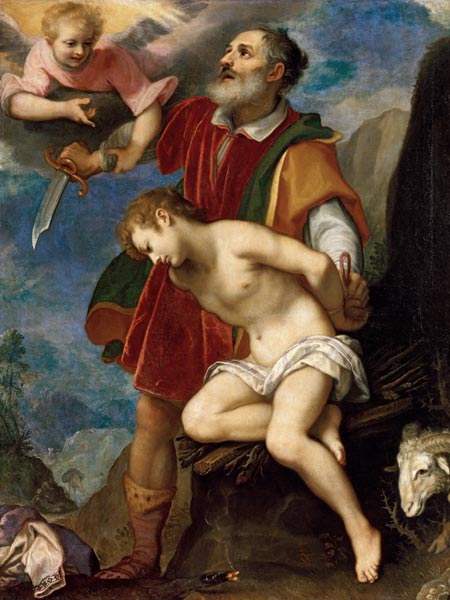The Sacrifice of Isaac de Ludovico Cardi Cigoli