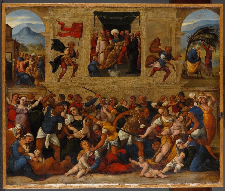 The Massacre of the Innocents de Ludovico Mazzolino