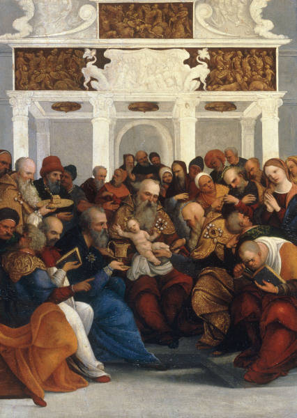 L.Mazzolino /Circumcision of Jesus/ Ptg. de Ludovico Mazzolino