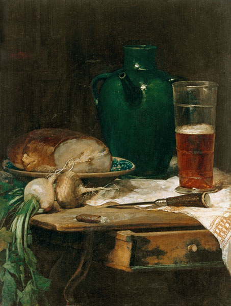 Quiet life with bread and beer de Ludwig Eibl