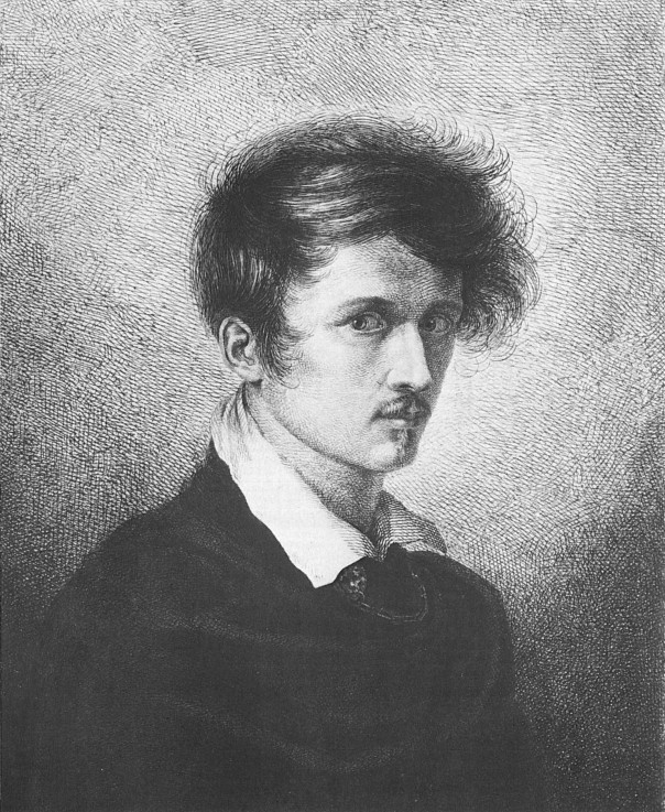 Self-portrait de Ludwig Emil Grimm