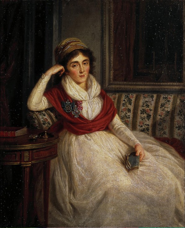 Portrait of Princess Ekaterina Ilyinichna Golenishcheva-Kutuzova (1754-1824) de Ludwig Guttenbrunn