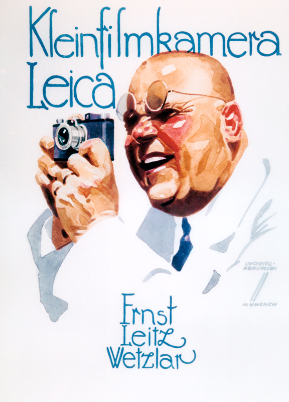 Small film camera Leica - Ernst Leitz, Wetzlar de Ludwig Hohlwein