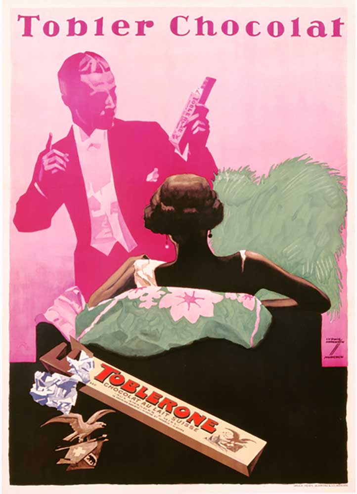 Advertisement for Tobler chocolate, c.1930 de Ludwig Hohlwein