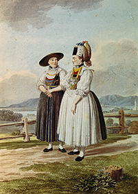 Endeavour study: Two farmers from the area of rott de Ludwig Neureuther