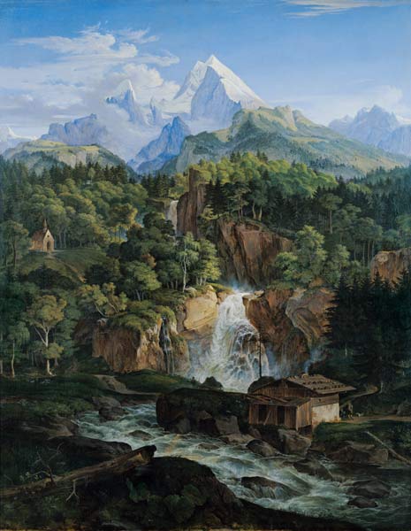 La Cascada de Ludwig Richter