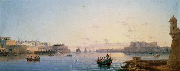 The Grand Harbour, Valletta de Luigi Maria Galea