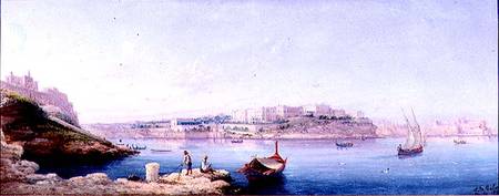 Valletta Harbour de Luigi Maria Galea