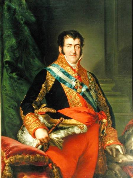 Ferdinand VII (1784-1833) de Luis Lopez Piquer