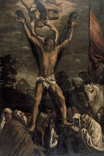 Das Martyrium des heiligen Andreas de Luis Tristan