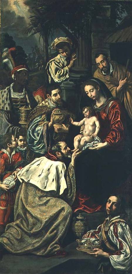 The Adoration of the Magi de Luis Tristan de Escamilla