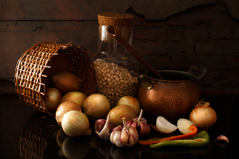 Garlics and onions de Luiz Laercio