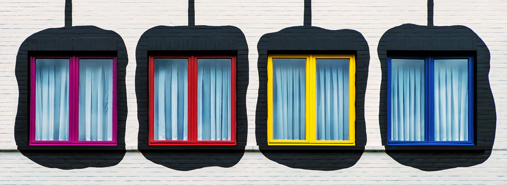 coloured frames de Lus Joosten