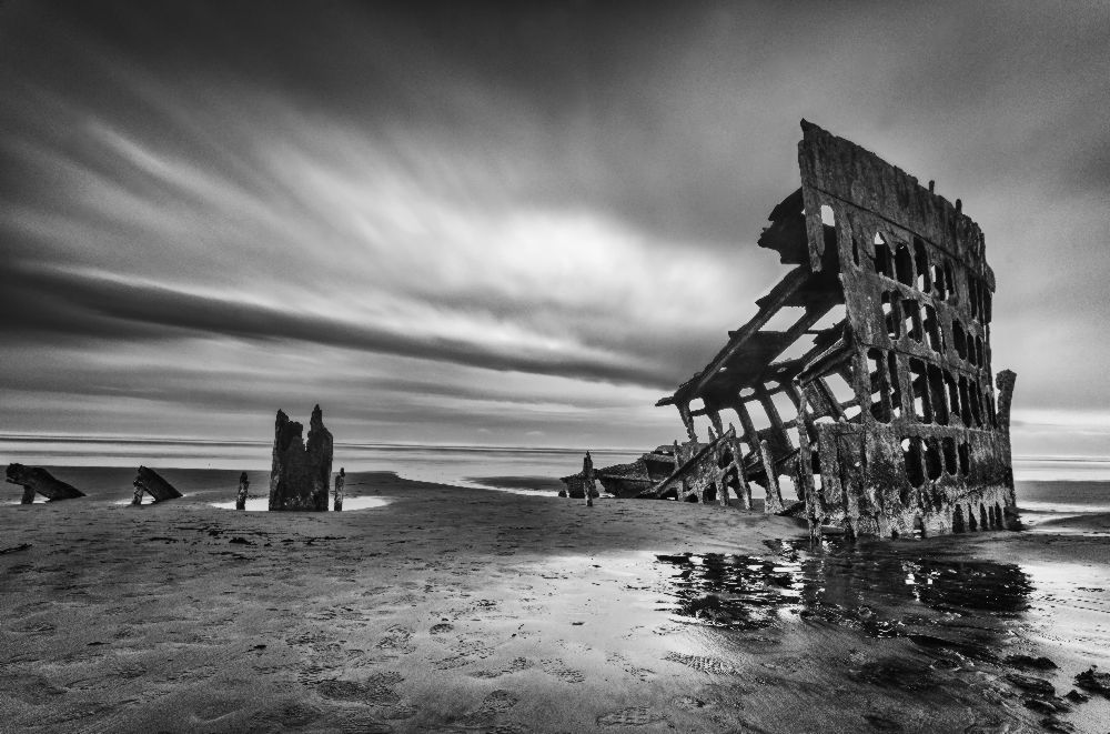 The Wreck of the Peter Iredale de Lydia Jacobs