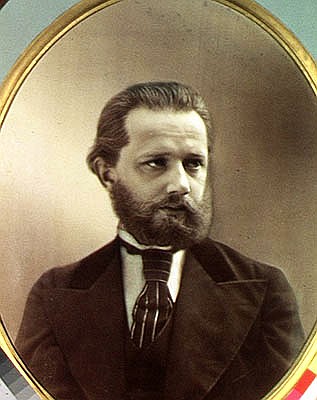 Piotr Ilyich Tchaikovsky (1840-93) 1860 de M. Panov
