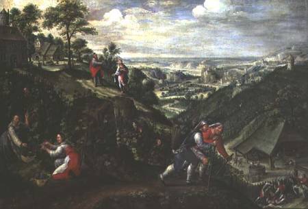 Parable of the Labourers in the Vineyard de Maerten van Valckenborch