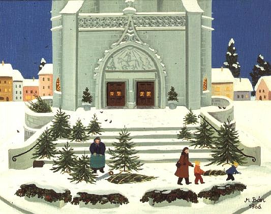 Christmas Tree Selling, 1988  de Magdolna  Ban