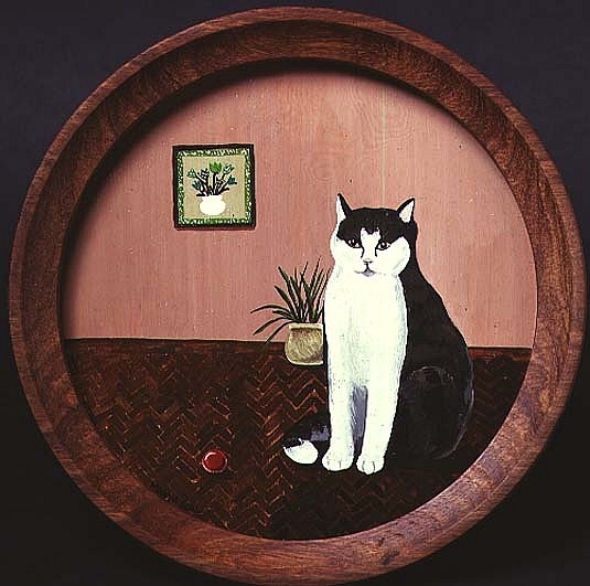 Cat and a Red Ball  de  Maggie  Rowe