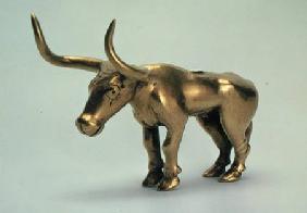 Figure of a bull, from the  burial mound of the Northern Caucasus