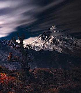 Autumn & Mount Damavand