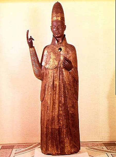 Statue of Pope Boniface VIII (1235-1303) de Manno  di Bandino