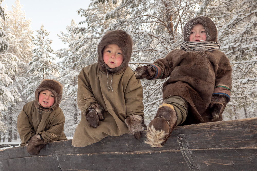 Kids games in Northern Russia de Marcel Rebro