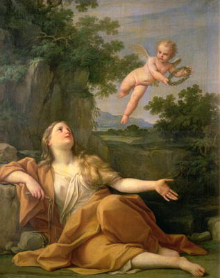 Penitent Mary Magdalene, 1700-05 de Marco Antonio Franceschini