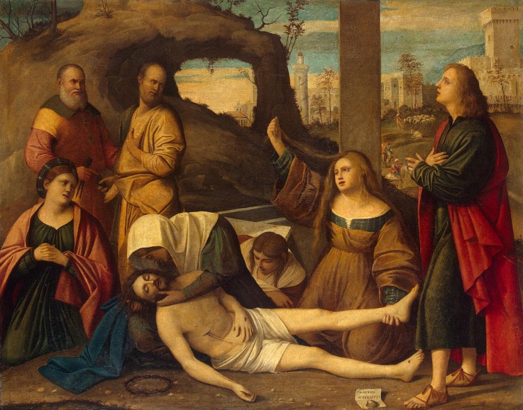 The Lamentation over Christ de Marco Basaiti