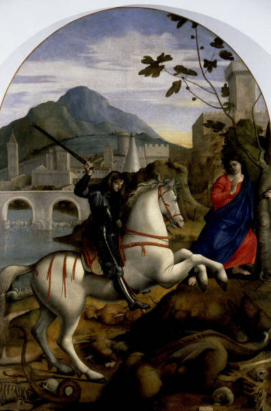 M.Basaiti / St.George / Paint./ 1520 de Marco Basaiti