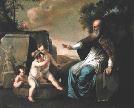 St. Nicholas Resurrecting Three Children de Marguerite de La Hyre
